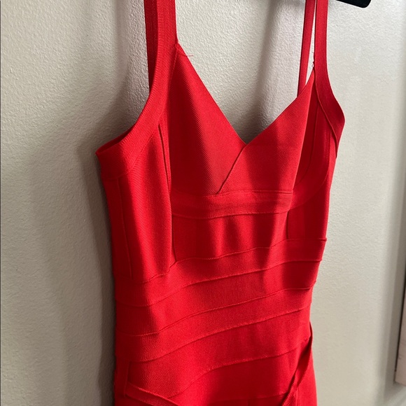 F & P red knit tank style jumpsuit size small new - Picture 12 of 16